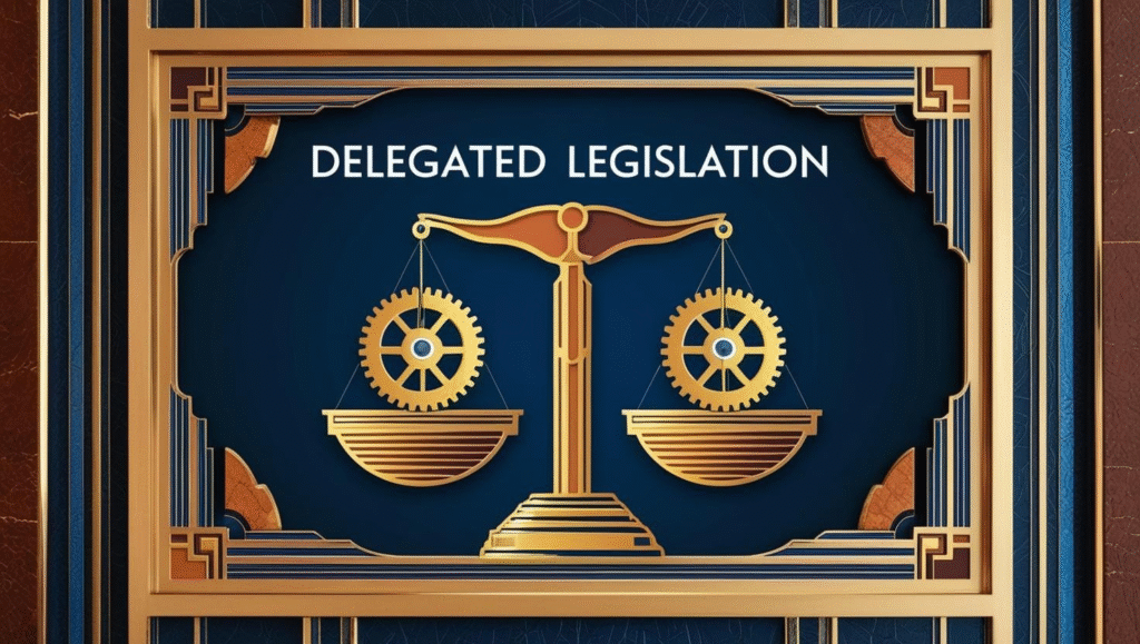delegated legislation