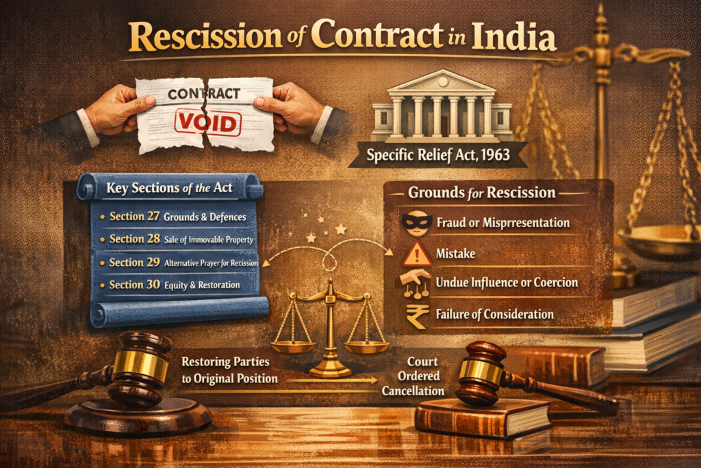 rescission of contract